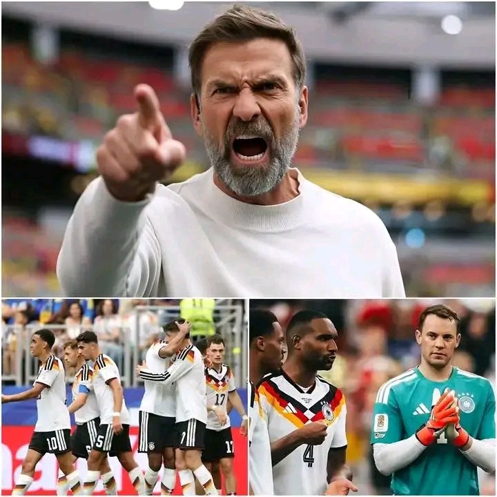 🚨„HIER IST KEIN PLATZ FÜR VERRÄTER!“ Jürgen Klopp hat einen gewaltigen Schock ausgelöst und die komplette Kabine zum Explodieren gebracht, als er die sofortige Entlassung von drei wichtigen Leistungsträgern der deutschen Nationalmannschaft forderte. Die gesamte Fußballwelt steht unter Schock und befürchtet, dass der Verlust dieser Stars die Stärke und den Ruf der „Die Mannschaft“ komplett zerstören könnte. Noch schockierender ist jedoch: Der seit Längerem schwelende Aufstand ist über Nacht eskaliert – und hat Klopp gezwungen, die drei Spieler umgehend vor die Tür zu setzen, weil sie…👇👇
