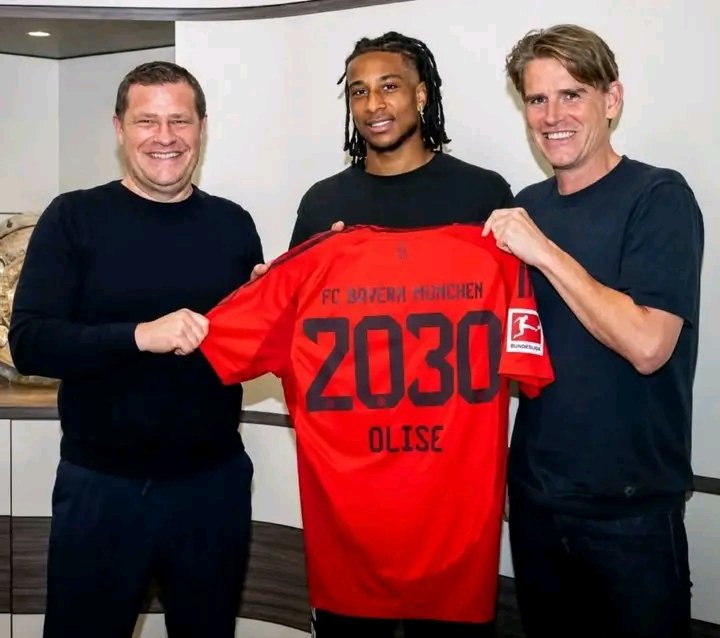 Michael Olise verlängert seinen Vertrag beim FC Bayern München bis 2030……