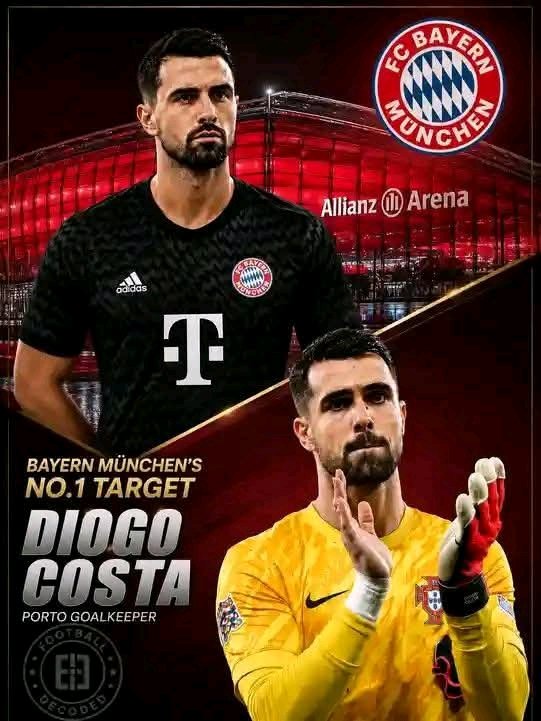 Diogo Costa als Neuer-Erbe? FC Bayern München macht den Porto-Keeper zur Priorität
