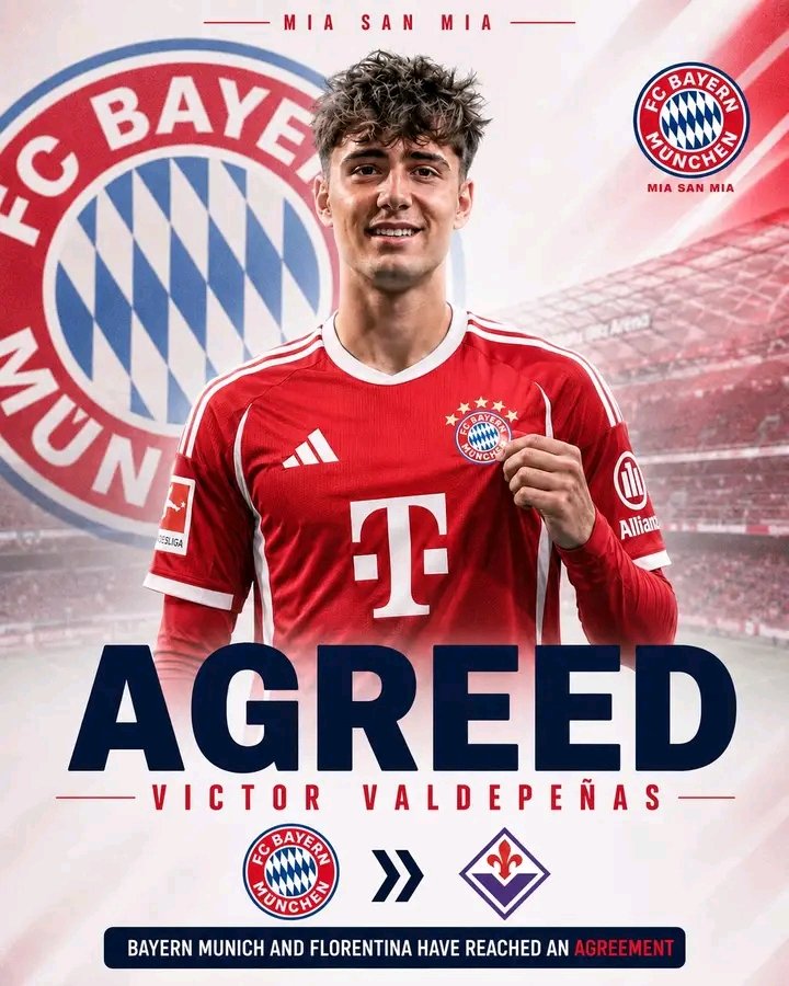 Bayern München erzielt Einigung mit Fiorentina: Talent Victor Valdepeñas vor Wechsel an die Säbener Straße