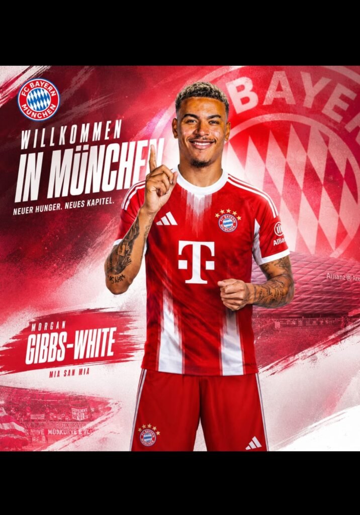 🚨💣 TRANSFER-BEBEN IN MÜNCHEN! Bayern sorgt für Schockwellen – Mega-Deal um Morgan Gibbs-White entfacht heftige Diskussionen! 🔴⚪ Der FC Bayern München sorgt erneut für Aufsehen auf dem Transfermarkt! In einer Entwicklung, die Fußballfans in ganz Europa überrascht, wird der deutsche Rekordmeister intensiv mit einer Verpflichtung von Morgan Gibbs-White in Verbindung