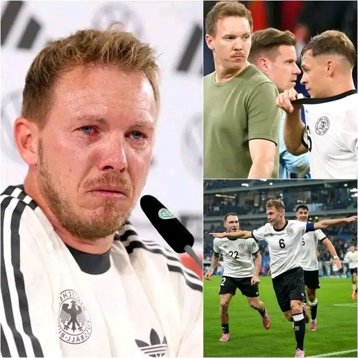 DAS GRÖSSTE DRAMA ALLER ZEITEN: Julian Nagelsmann hat vor den Medien mit Tränen in den Augen alles gestanden und offiziell bestätigt, dass Joshua Kimmich eine Straftat begangen hat…